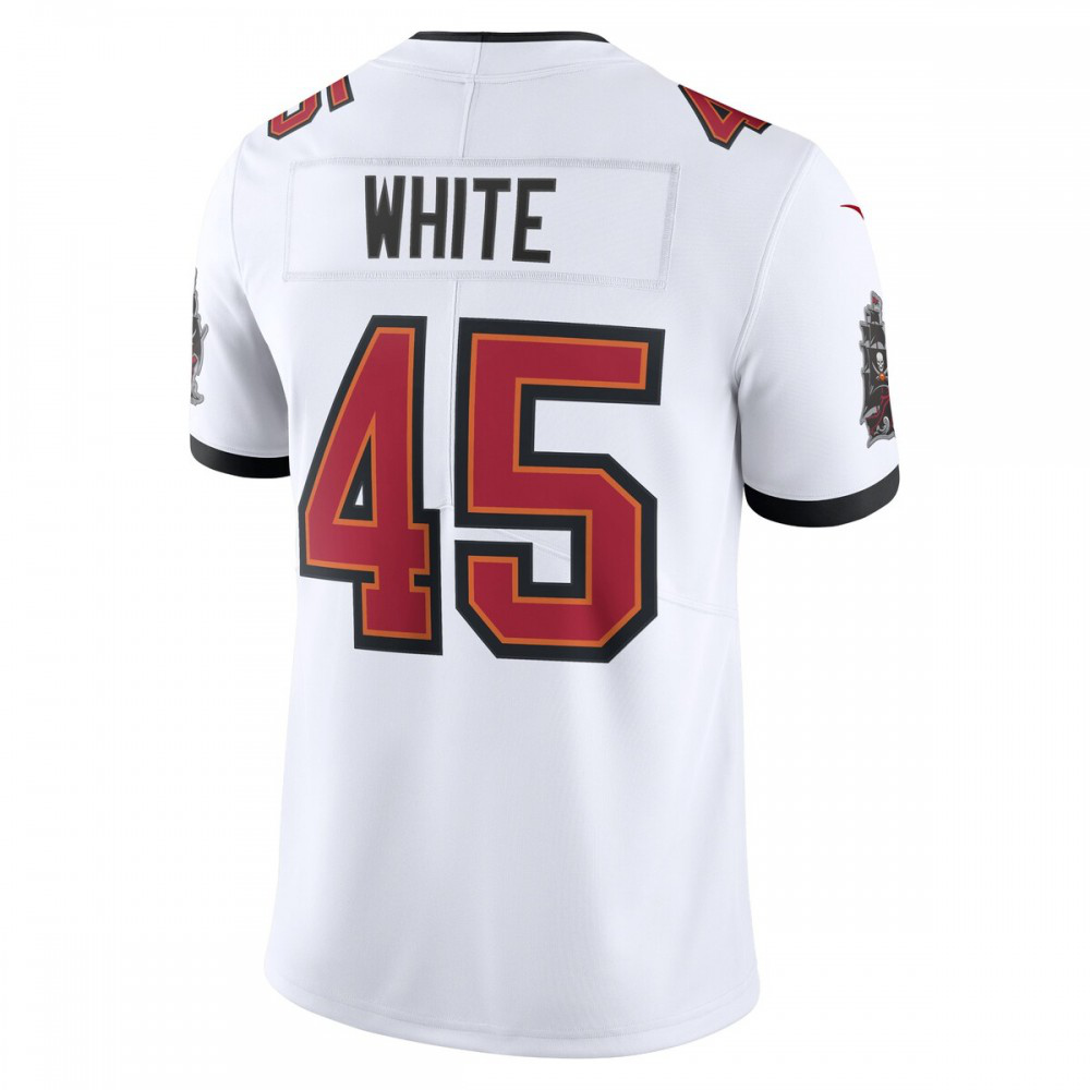 Devin White Tampa Bay Buccaneers Nike Vapor Limited Player Jersey - White-GridironStore